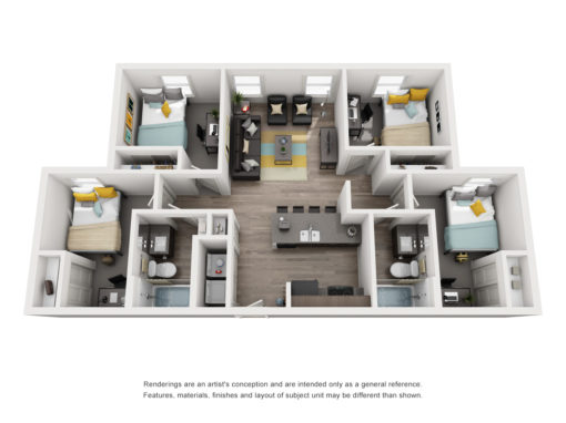 Student Housing in Missoula | Floor Plans | ROAM Student Living